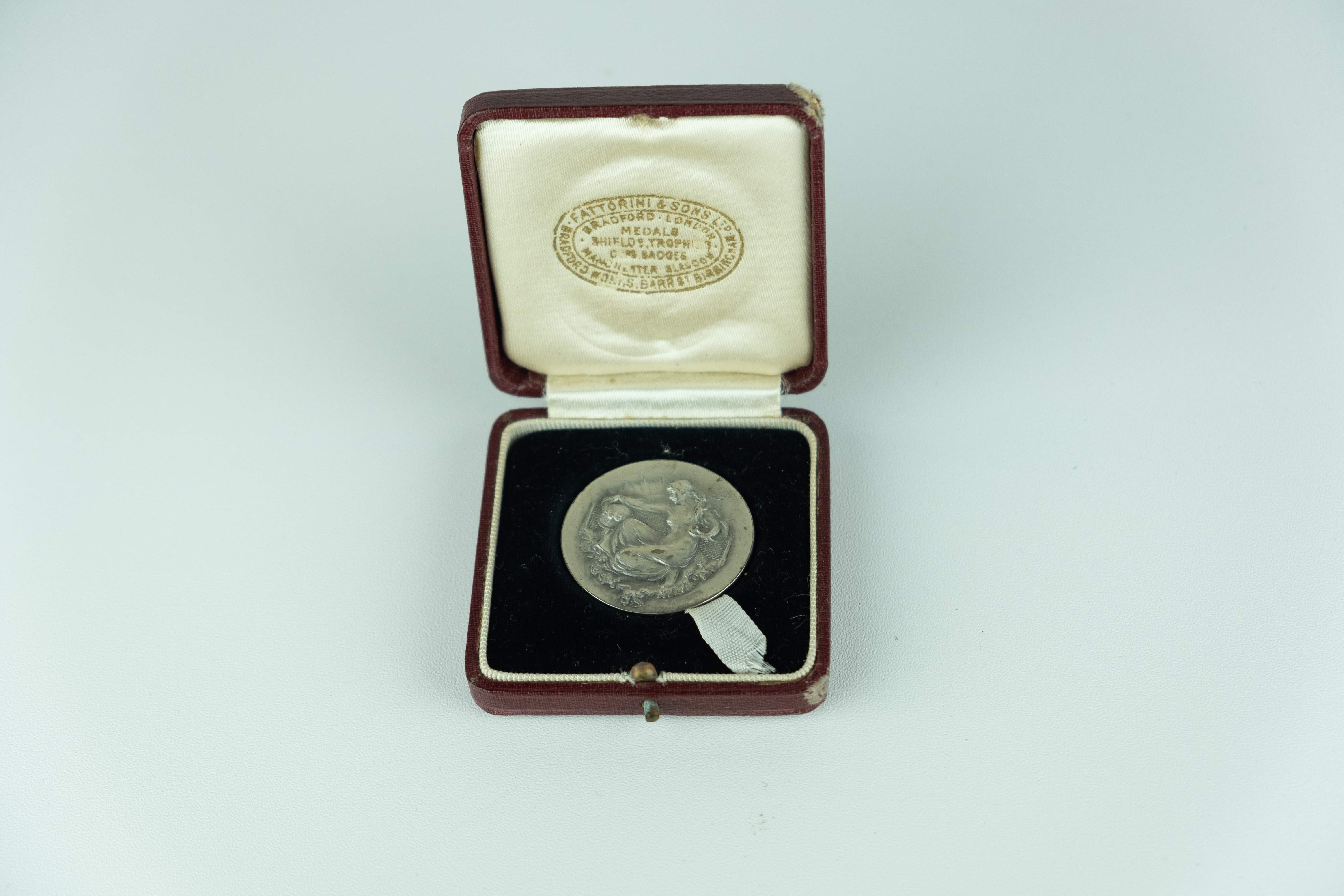 The Lawn Tennis Ladies Doubles Runners up Medal 1939