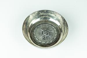 Silver Fred Perry Engraved bowl