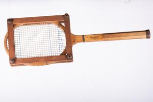 O.Raybaud Tennis Racket with Stretcher