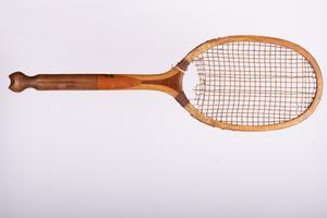 AW Gamage of London Fishtail Tennis Racket